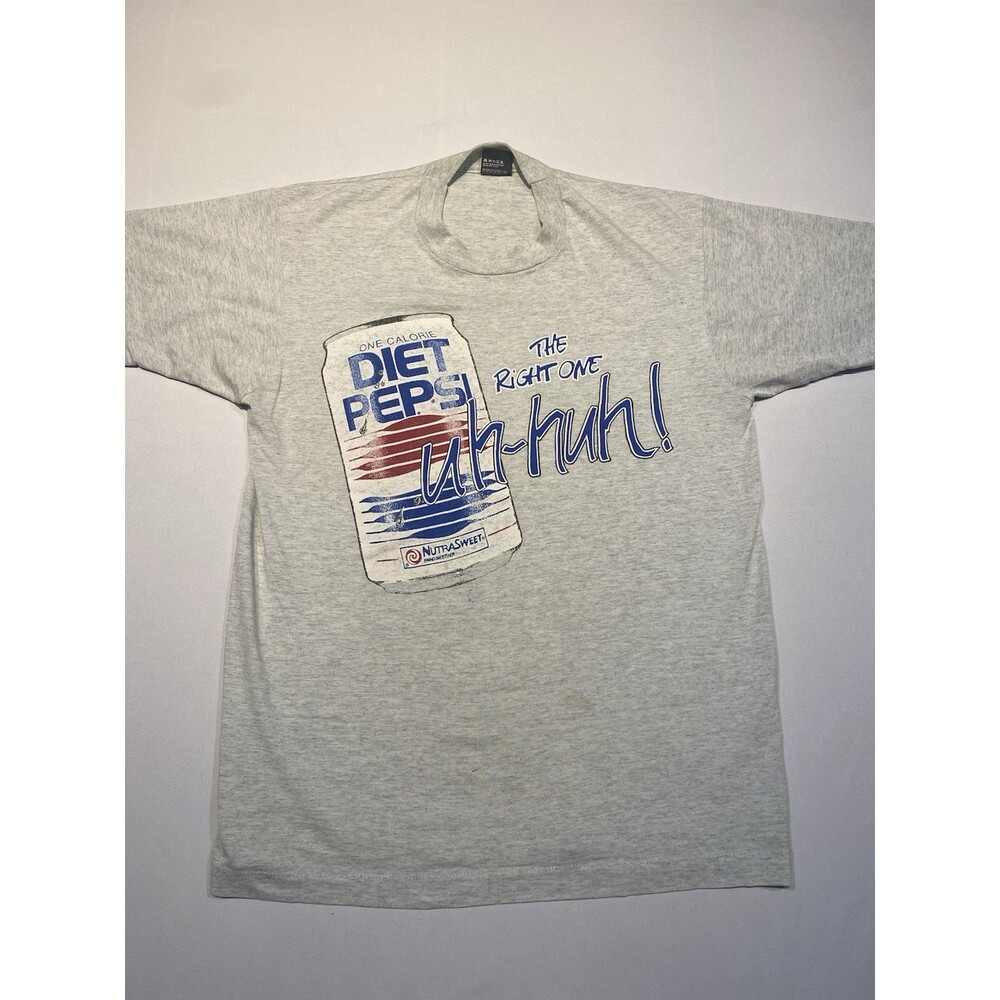 Vintage Pepsi Can “Uh-Huh” Graphic TShirt Single Stitch Large